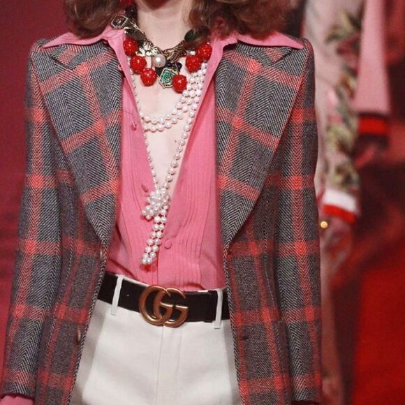 GUCCI BLOUSE PINK  GORGEOUS - Picture 4 of 11